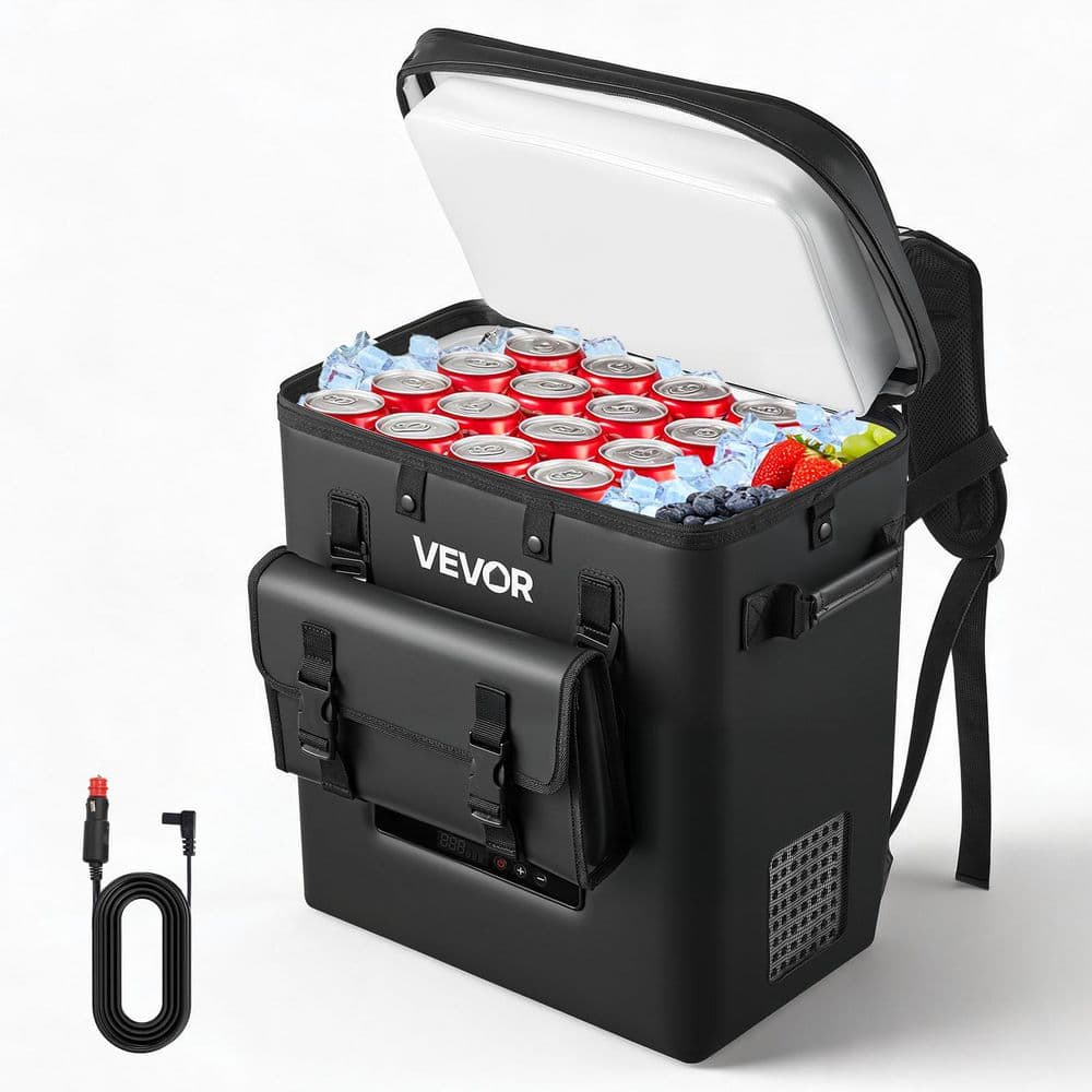 VEVOR Car Refrigerator12-Volt Car Refrigerator Fridge 13.7 qt