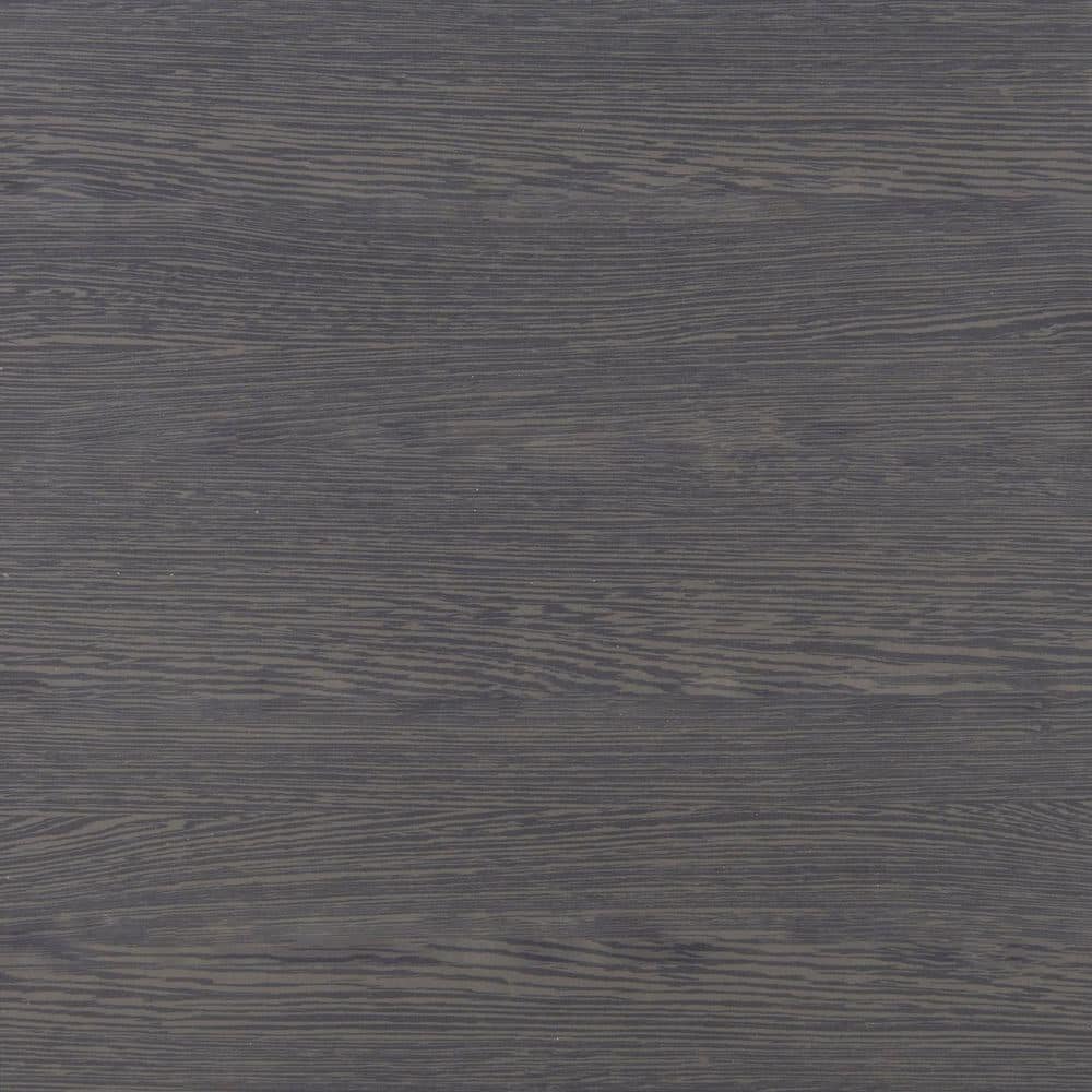 Close-up of dark grey wood grain texture.