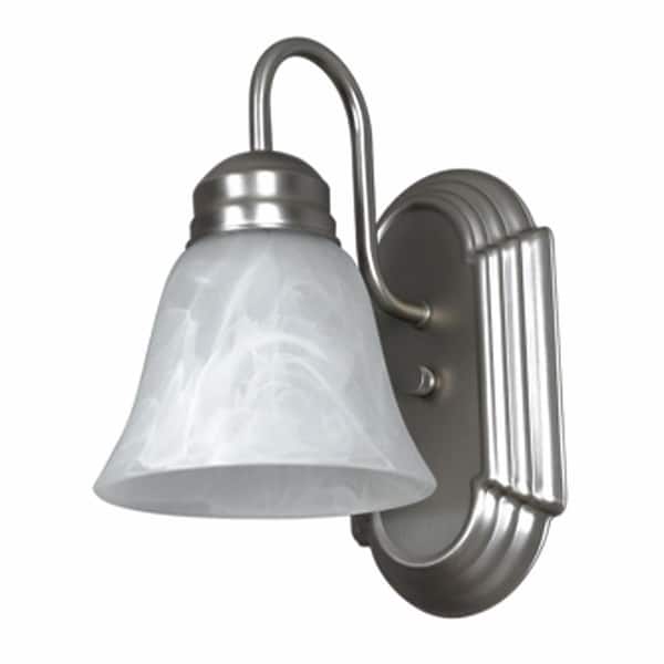 Unbranded Debra 5.5 in. 1-Light Brushed Nickel Vanity Light