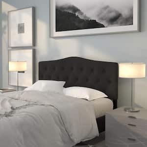Black Queen Headboard Panel Design