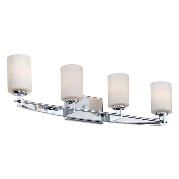 Quoizel Taylor 4-Light Polished Chrome Vanity Light