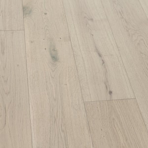 Burbank French Oak 9/16 in. T x 7.5 in. W Water Resistant Wire Brushed Engineered Hardwood Flooring (23.3 sq. ft./case)