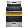 Whirlpool 30 In. 5-Burner Freestanding Gas Range In Stainless Steel ...