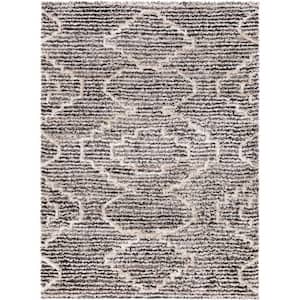 Serenity Gray 7 ft. x 9 ft. Traditional Area Rug