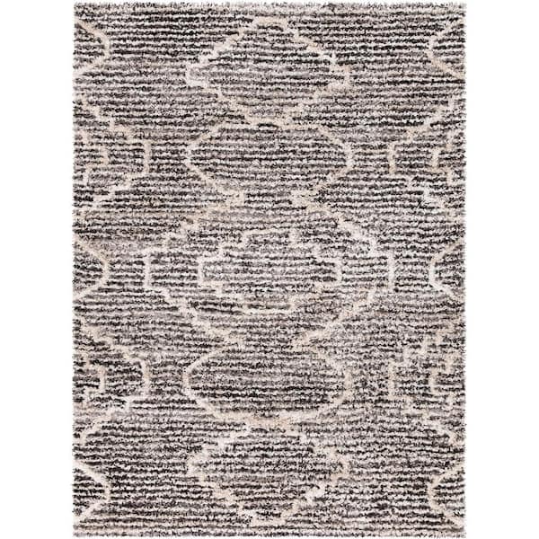Concord Global Trading Serenity Gray 7 ft. x 9 ft. Traditional Area Rug