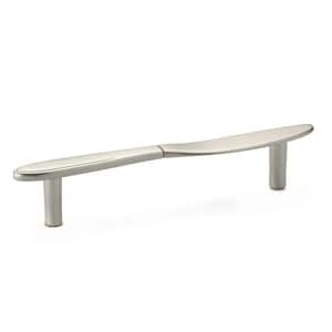 3 3/4-inch (96 mm) Brushed Nickel Knife Shaped Cabinet Bar Pull