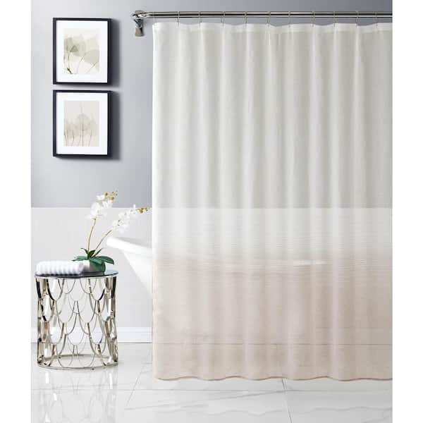 Dainty Home Linea 70" x 72" Shower Curtain In Mauve
