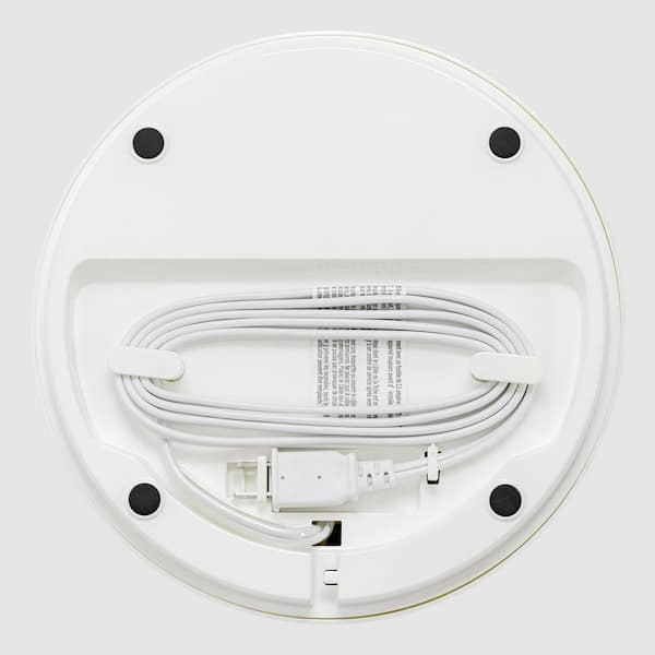 WOOZOO 360 barrel ホワイト Woozoo WOOZOO 360° Oscillating Fan with Remote and Timer, 3