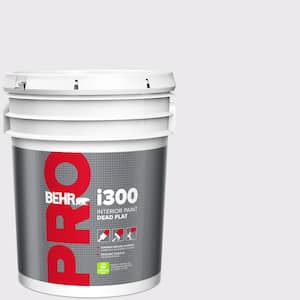 5 gal. #PPL-22 Dried Lavender Dead Flat Interior Paint