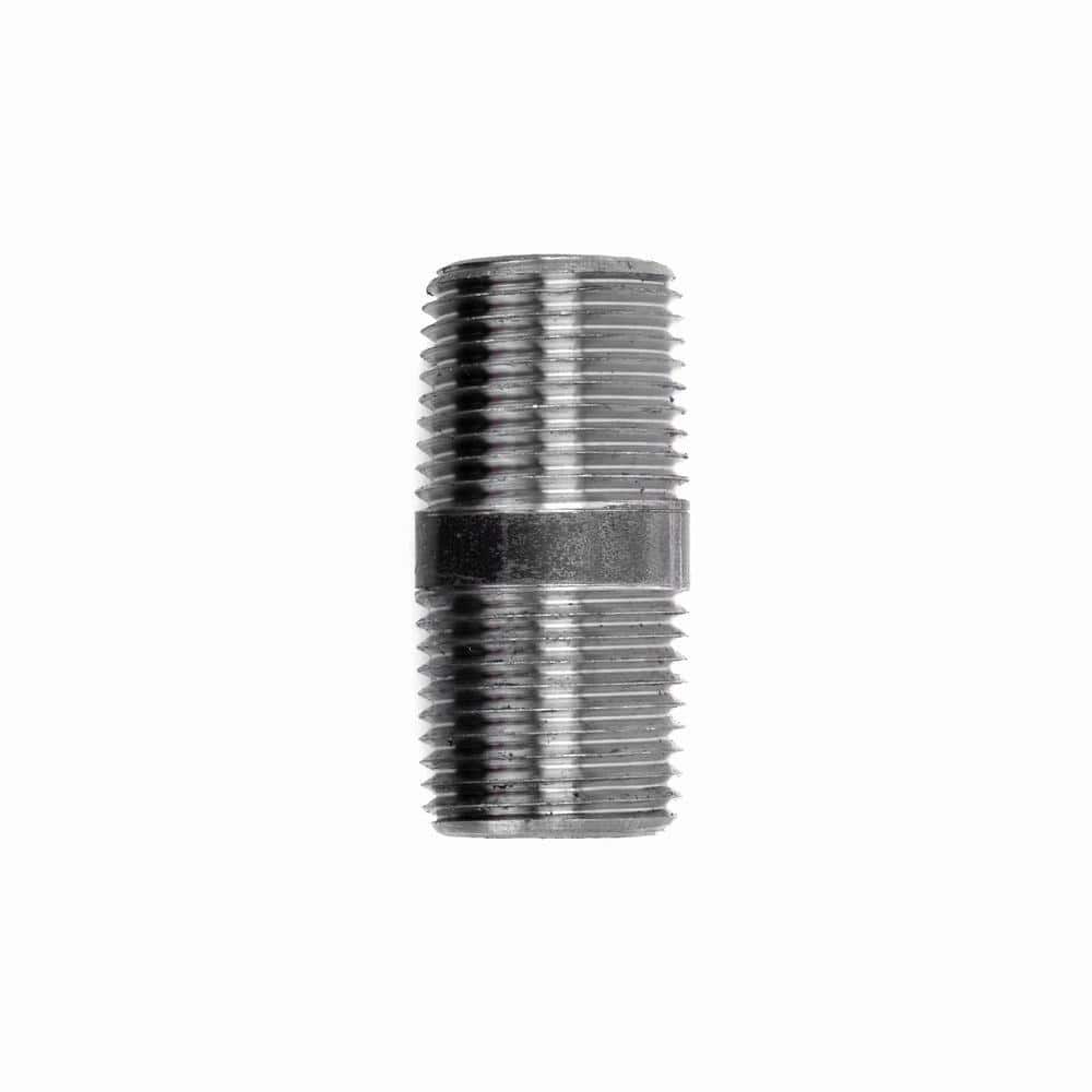 3/8 in. x 1 1/2 in. Black Steel Nipple price history on PriceWatchPro