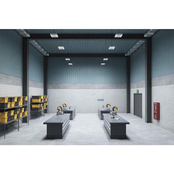 146-Watt White Integrated LED Compact High Bay, 17,000-Lumens
