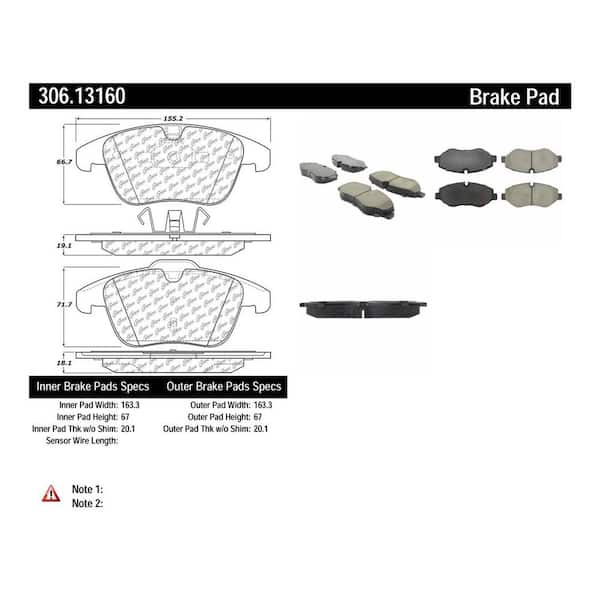 Centric Parts Disc Brake Pad Set