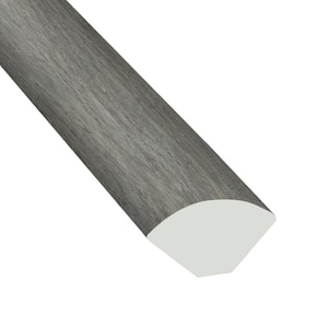 Urban Ash 3/4 in. T x 0.63 in. W x 94 in. L Luxury Vinyl Quarter Round Molding