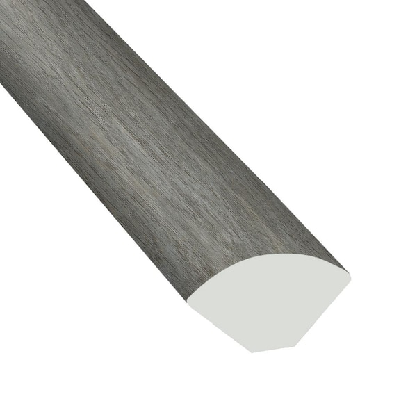 Urban Ash 3/4 in. T x 0.625 in. W x 94 in. L Luxury Vinyl Quarter Round Molding