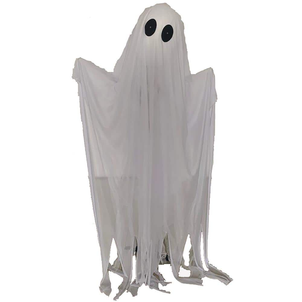 60 in. Life Size Animated Swaying Standing Ghost 4312 - The Home Depot
