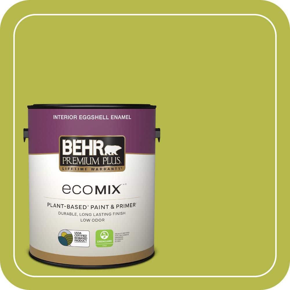 1 gal. #400B-6 Japanese Fern Eggshell Enamel EcoMix Plant-Based Interior Paint & Primer price history on PriceWatchPro