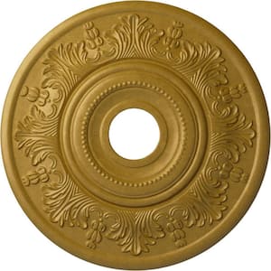 1-1/2 in. x 20 in. x 20 in. Polyurethane Vienna Ceiling Medallion, Pharaohs Gold