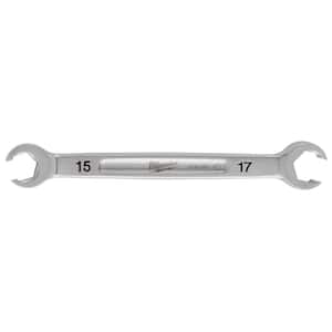 15 mm x 17 mm Double End Flare Nut Wrench