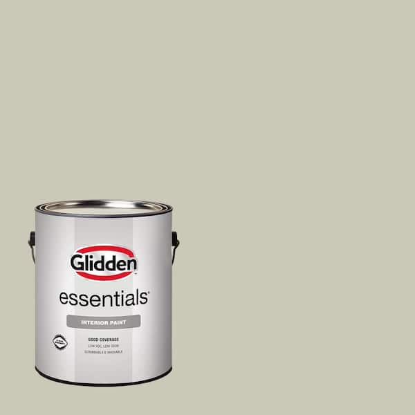 Glidden Essentials 1 gal. PPG1029-3 French Gray Linen Semi-Gloss Interior Paint