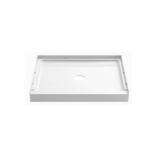 Sterling GUARD+ 36 in. x 34 in. Single Threshold Shower Base in White