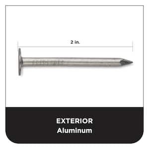 2 in. Aluminum Siding Nail 1 lb. (432-Count)