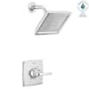 JE LERKHEST & CO コニャック EXTRA Delta Geist Single-Handle 1-Spray Shower Faucet in Matte