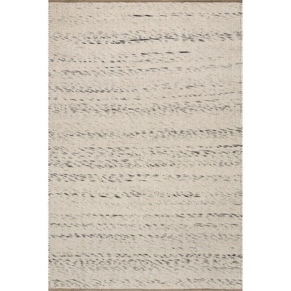 Hamptons Marled Ivory 3 ft. x 5 ft. Indoor/Outdoor Patio Area Rug