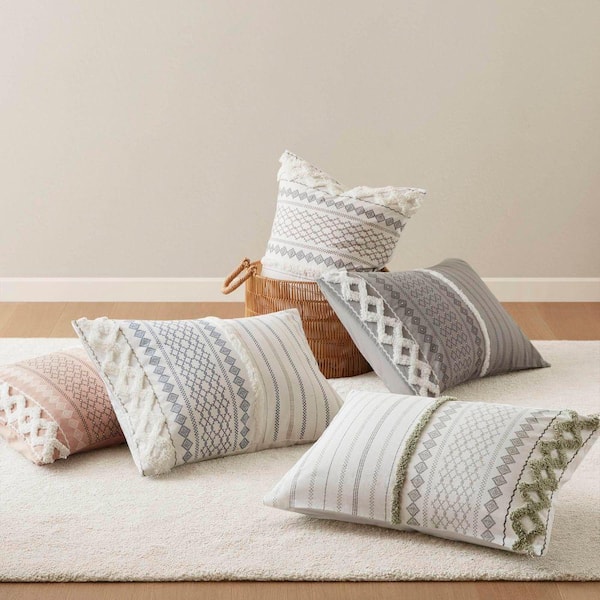 3 PCS King/Cal King Cotton Printed Comforter Set with Chenille