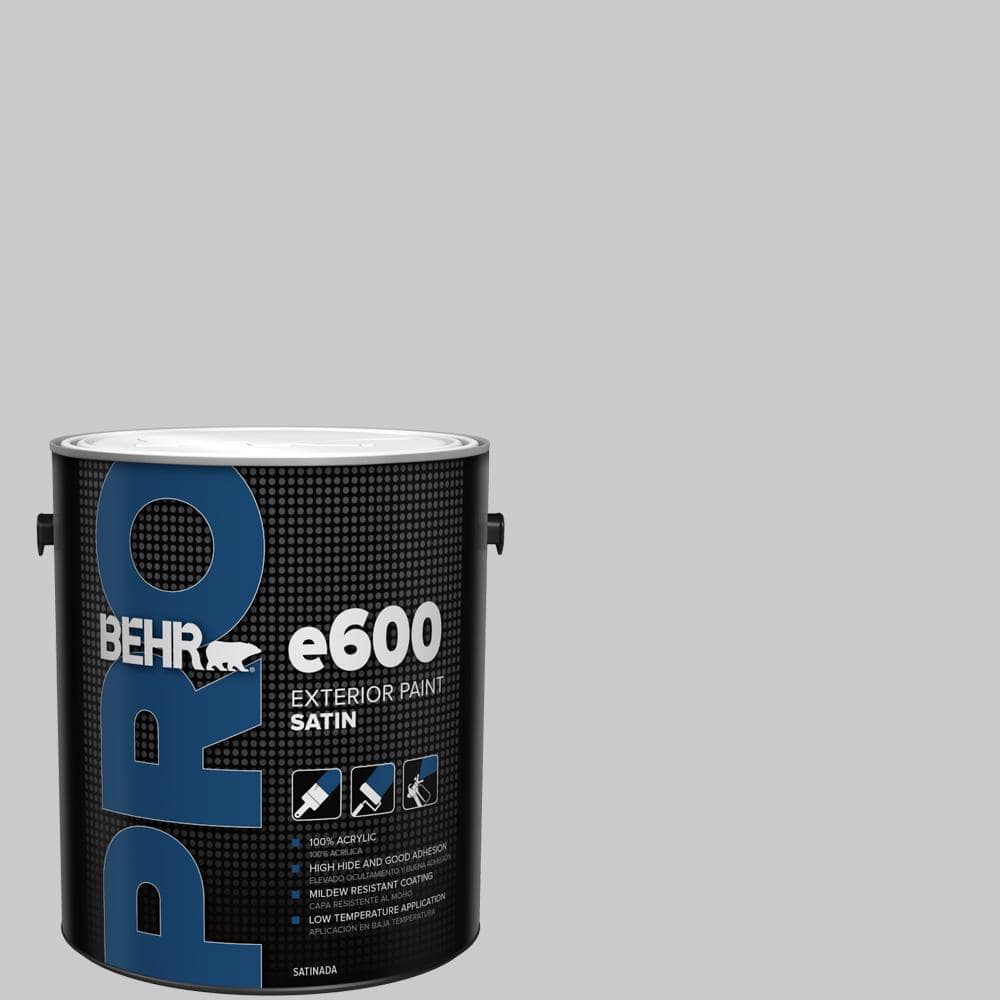 1 gal. #ECC-62-1 Urban Gray Satin Exterior Paint