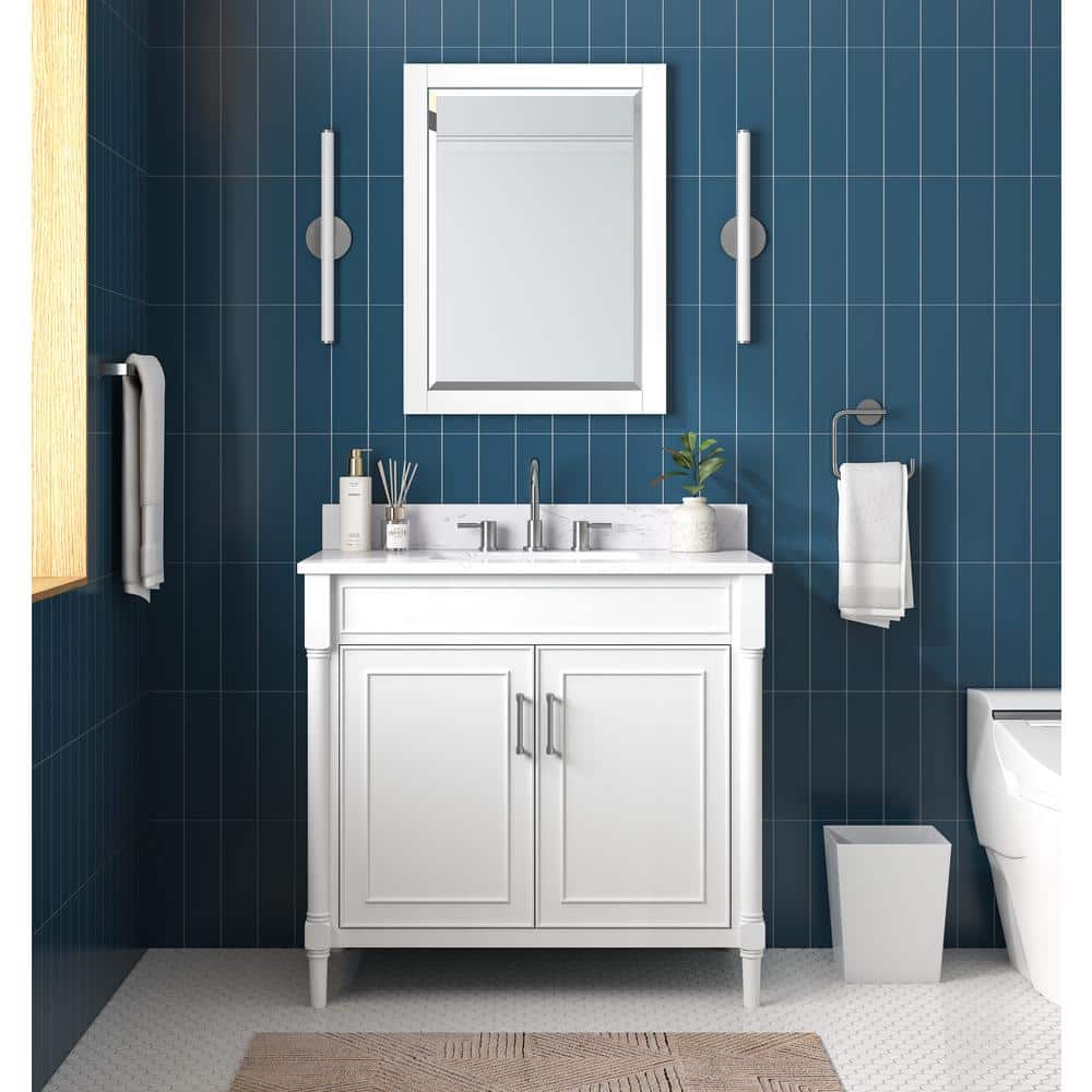 Addison 36'' White Freestanding Bathroom Vanity Base