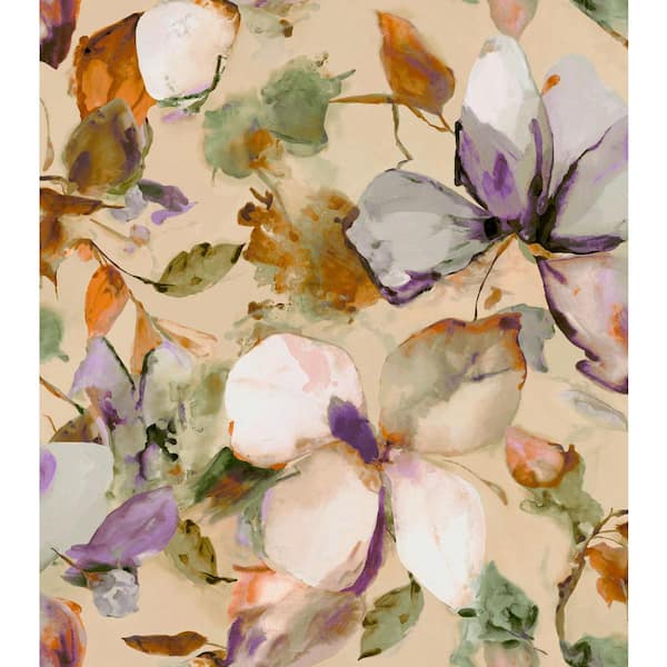 20.9 in x 117.6 in Florian Lavender Wall Mural