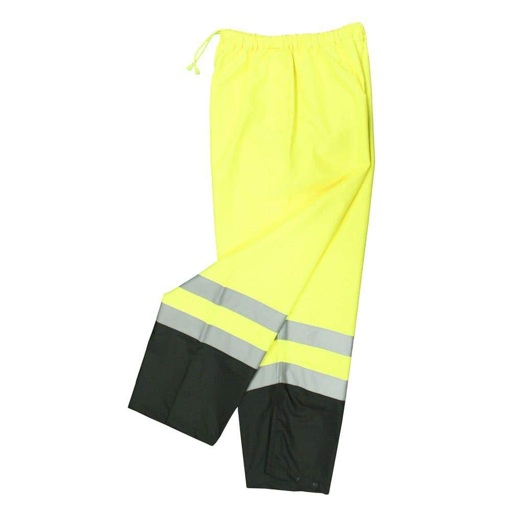 Radians Class E Medium Green Mesh Safety Pants