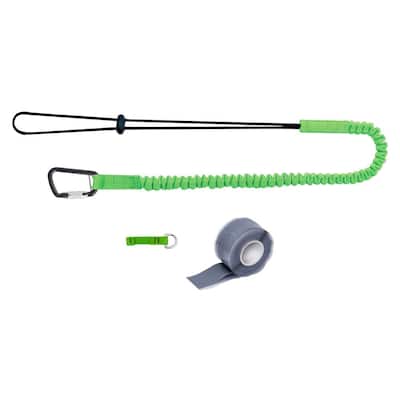 Maxbell Safety Rope Steel Wire Retractable Fishing Coiled Lanyard Tether  59inch With Quick Release Buckle For Kayak at Rs 703.00, New Delhi