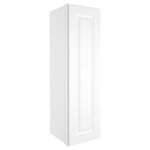 12-in W X 12-in D X 42-in H in Traditional White Plywood Ready to Assemble Wall Kitchen Cabinet