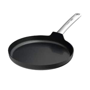 Graphite 10 in. Nonstick Recycled Aluminum Omelet Pan Black