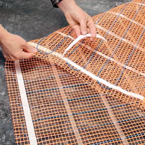 4 ft. x 30 in. 120-Volt Radiant Floor Heating Mat (Covers 10 sq. ft.)
