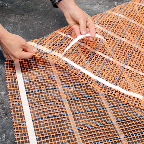 20sqft Electric Radiant Floor Heating Mat Kit, 120V - PexUniverse