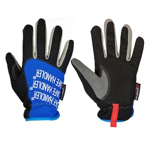 L/XL, Polyurethane, Cleaning Easy Fit Work Gloves, Lightweight Hand Protection Easy On and Off Wide Cuffs (1-Pair)