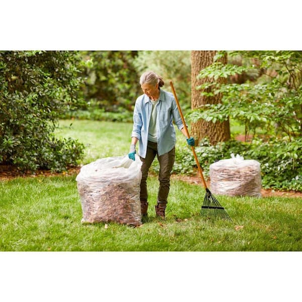 HDX 50 Gal. Clear Extra Large Trash Bags (50 Count) HDX50GC - The