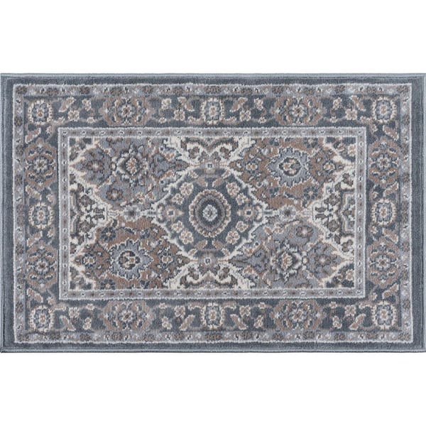 Madison Oriental Gray 2 ft. x 3 ft. Indoor Area Rug