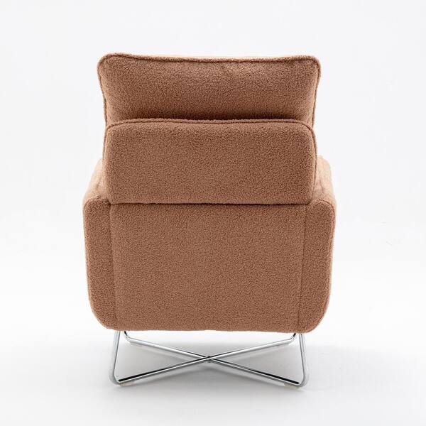 Modern emery upholstered chair outlet with pillow