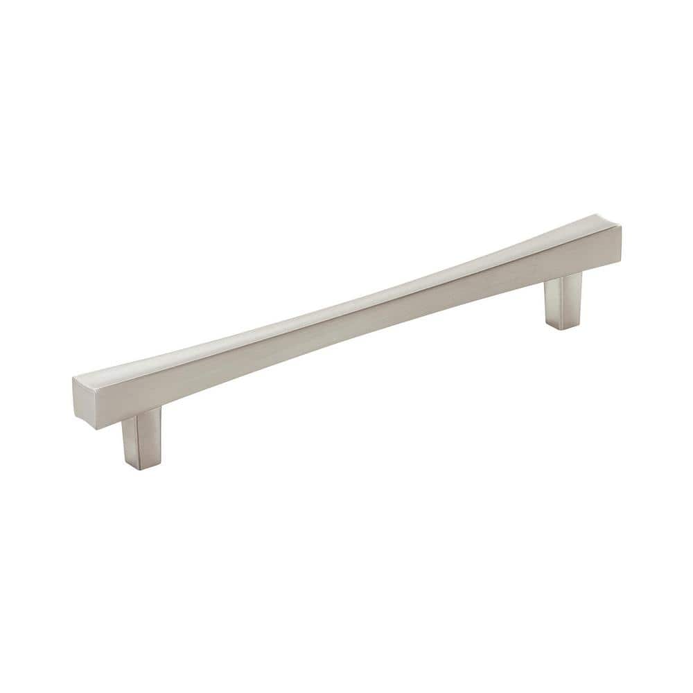Pailou 6-5/16 in. (160mm) Center-to-Center Modern Satin Nickel Bar Cabinet Pull price history on PriceWatchPro