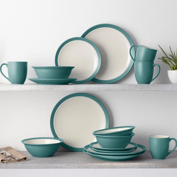 Noritake colorwave turquoise best sale