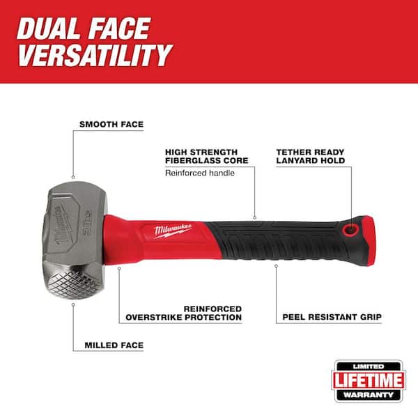 3 lbs. Fiberglass Drilling Hammer
