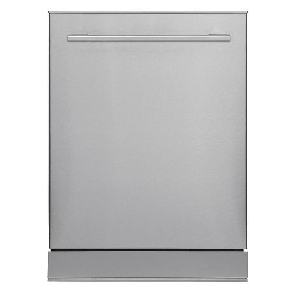 24 in Stainless Steel Top Control Built-In Tall Tub Dishwasher with Stainless Steel Tub