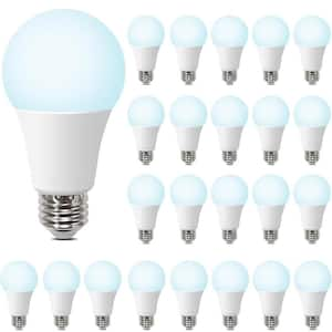 100-Watt Equivalent 13-Watt A19 LED Light Bulbs 5000K Daylight, 1500-Lumens, E26 Standard Base, Non-Dimmable-(24-Pack)