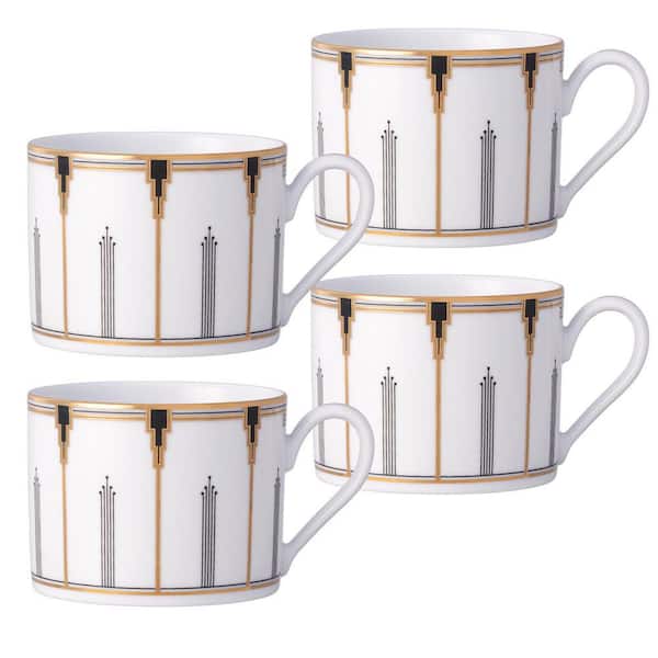 ノリタケ　ムレスナmlesna ティーセット　ゴールド Noritake Empire Gold 8 oz. (Gold) Porcelain Teacups, (Set of 4
