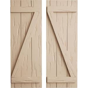 Ekena Millwork 22 in. x 88 in. Timberthane Polyurethane 4-Board