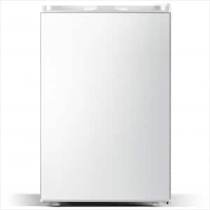 20.5 in. W 3.0 cu. ft. Upright Freezer Manual Defrost in White with Adjustable Temperature Controls