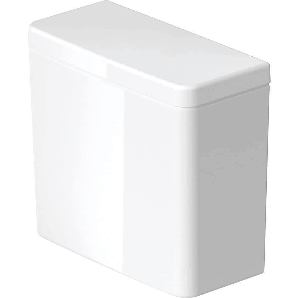 Duravit D-Neo 1.28 GPF Single Flush Toilet Tank Only in White ...